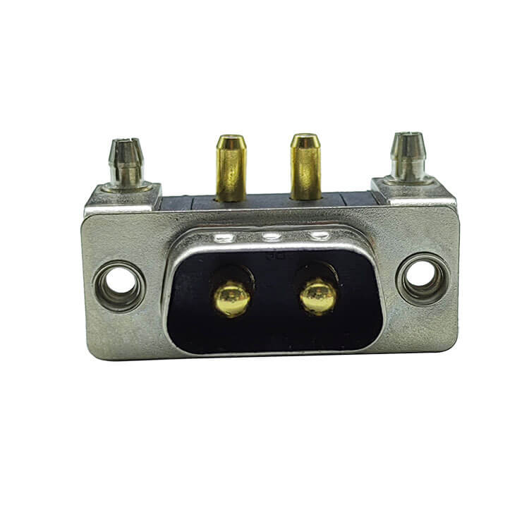 D SUB 2Pin Connector Right Angled Male Female Through Hole 2pin 1 Row High Current