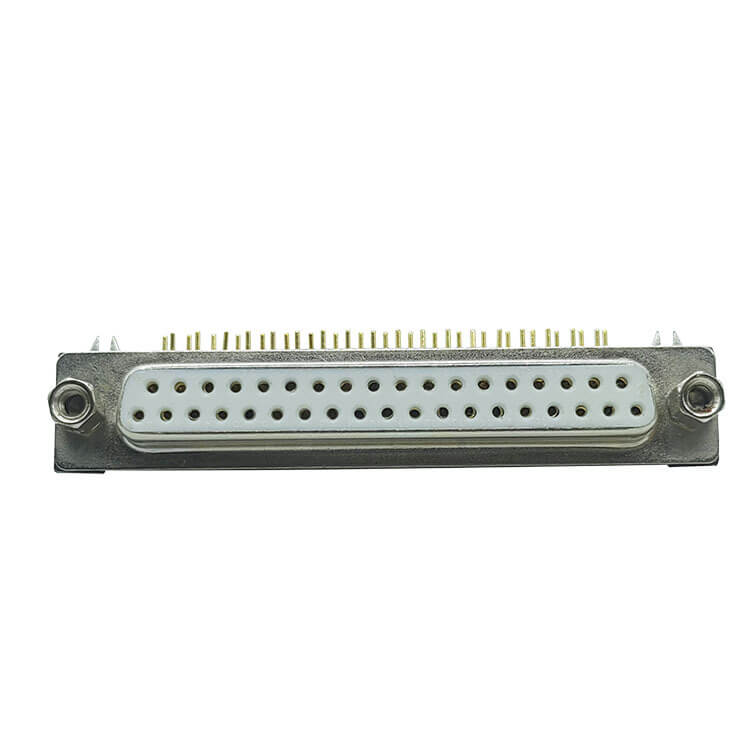 D SUB 37Pin Connector Right Angled Male Female Through Hole 37pin 2 Rows Bur