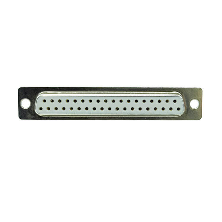 D SUB 37Pin Connector Straight Male Female Through Hole 37pin RS232 Serial Port 2 Rows Bur