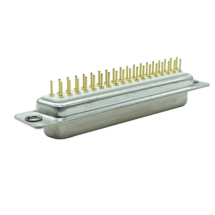 D SUB 37Pin Connector Straight Male Female Through Hole 37pin RS232 Serial Port 2 Rows Bur