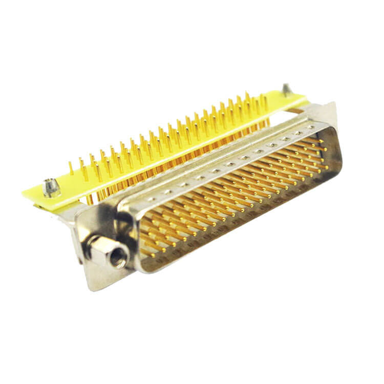 D SUB 78Pin Connector Right Angled Male Female Through Hole 78pin 4 Rows Bur