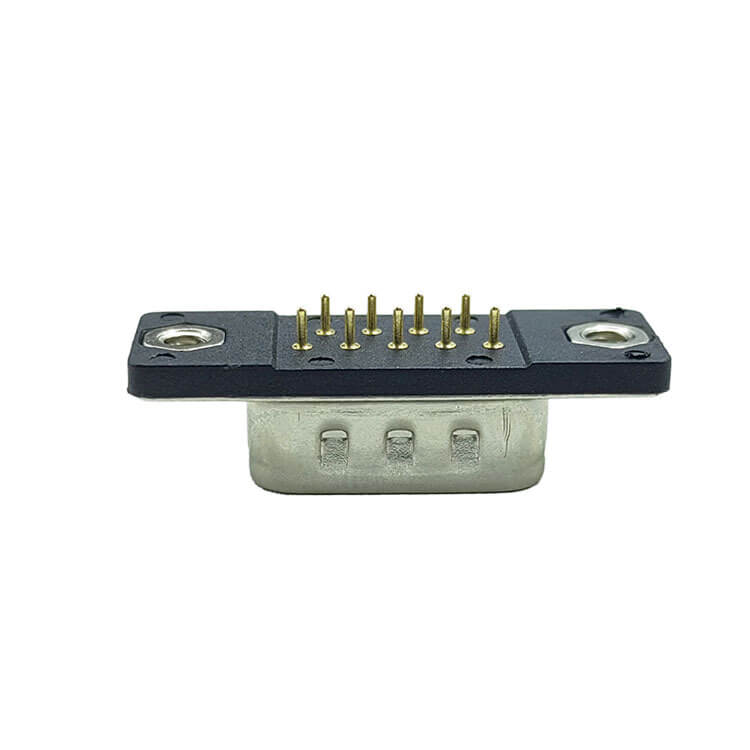 D SUB 9Pin Connector Straight Male Female Through Hole 9pin RS232 Serial Port 2 Rows Bur