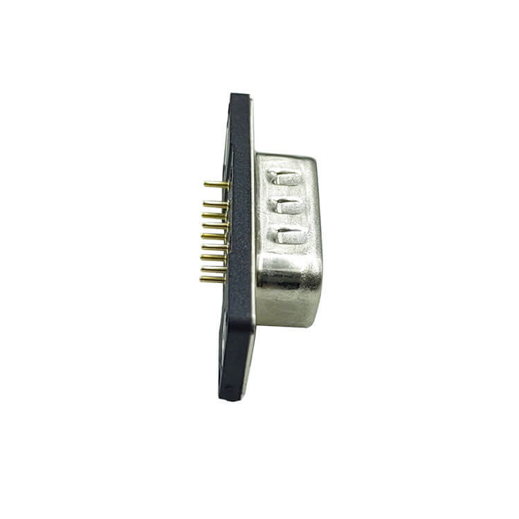 D SUB 9Pin Connector Straight Male Female Through Hole 9pin RS232 Serial Port 2 Rows Bur