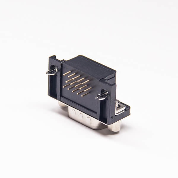 D sub hd 15 pin male FOR PCB connector right angled