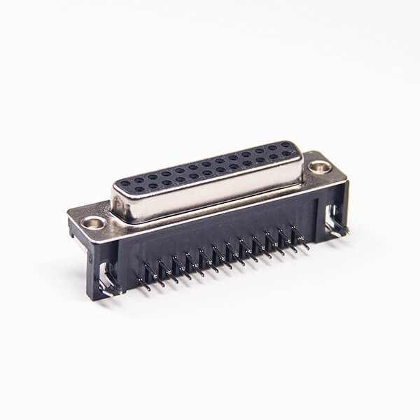 D-sub25 Socket D R/A PCB Mounting 25 Way 20pcs