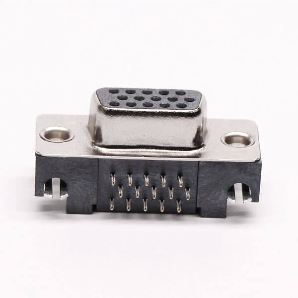 DB 15 Connector Female Right Angled High density