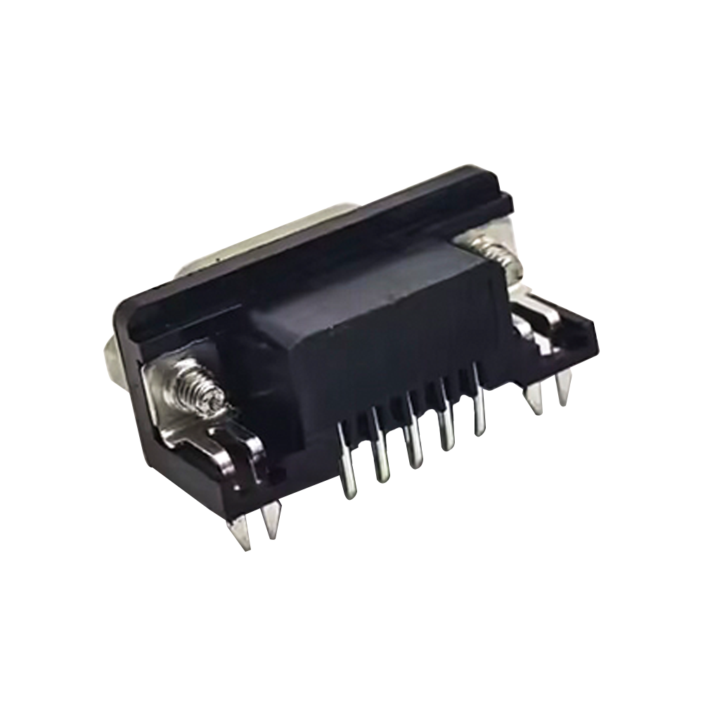 DB9 Male Connector Right Angle (PCB Mounting)