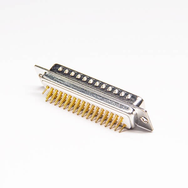 Male 50 Pin Machined D SUB Connector Through Hole for PCB Mount 20pcs