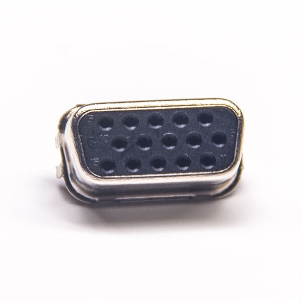 Mini VGA 15PIN Female Right Angle Connector