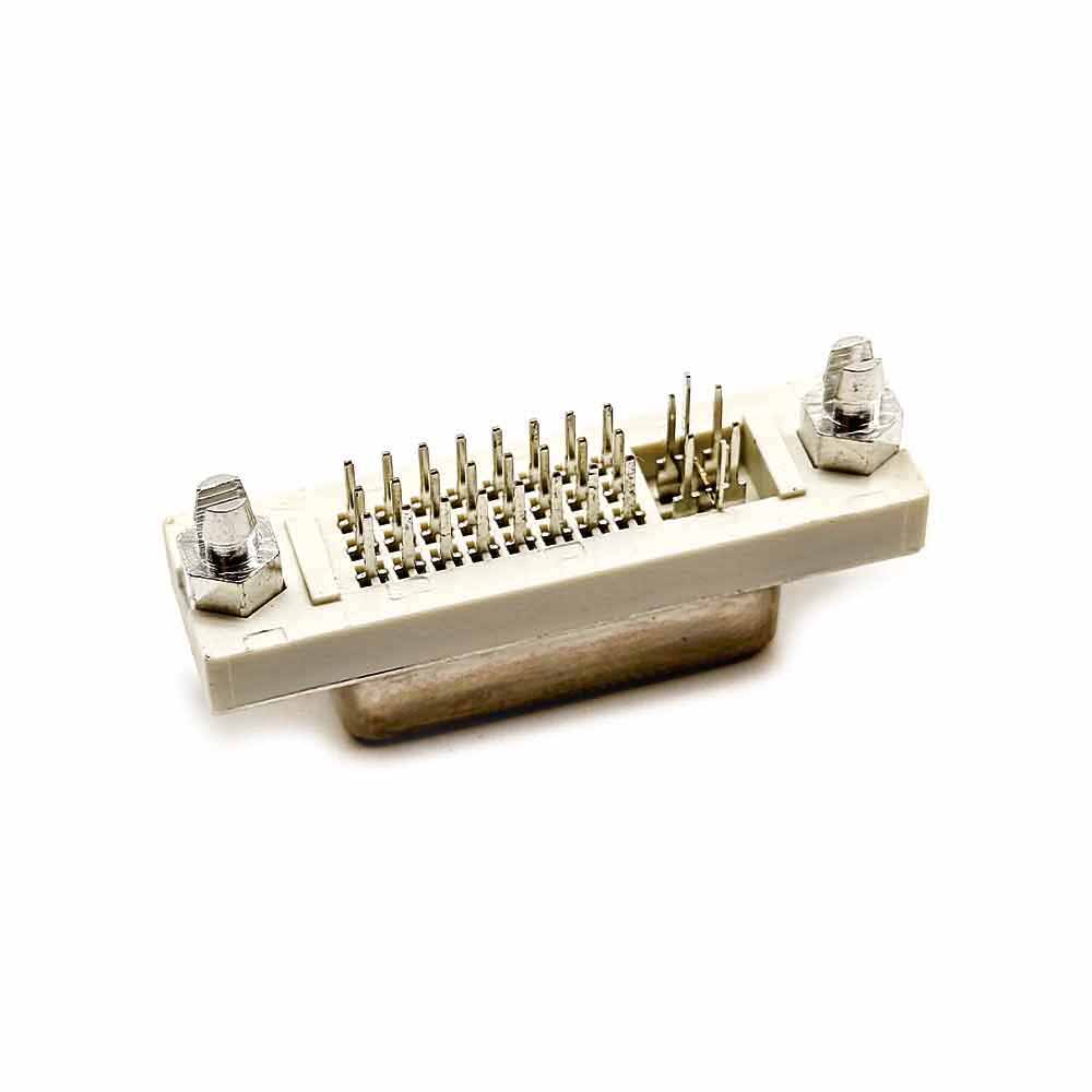 DVI Connector Female Straight 24+5 Though Hole for PCB Mount