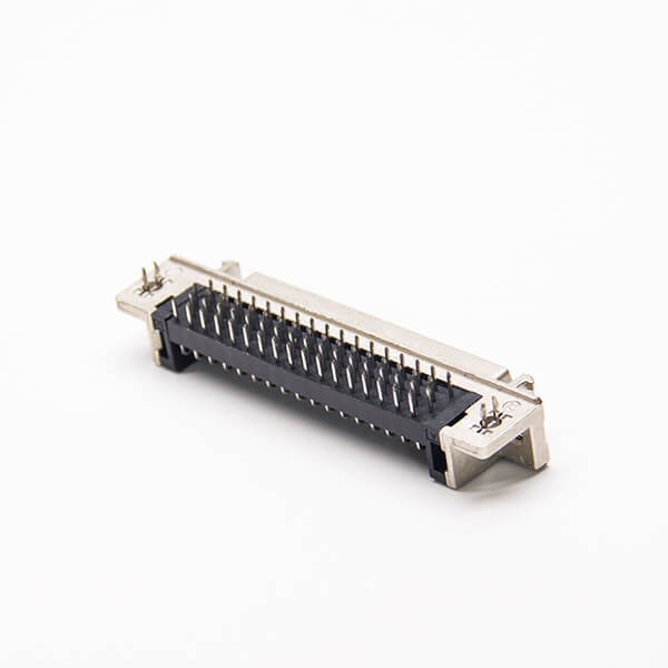 SCSI 68Pin Female Connector 90 Degree DIP for PCB Mount