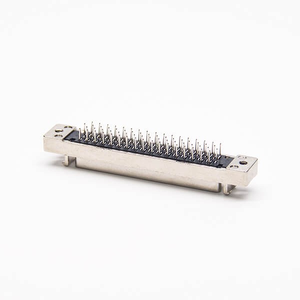 SCSI Connector 68Pin Jack 180 Degree Through Hole for PCB Mount