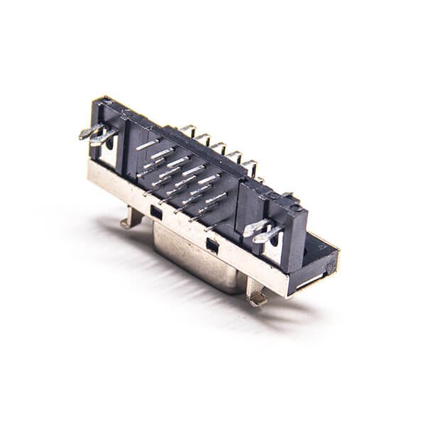 SCSI Female Connector HPCN 20 Pin Straight Female Through Hole Connector