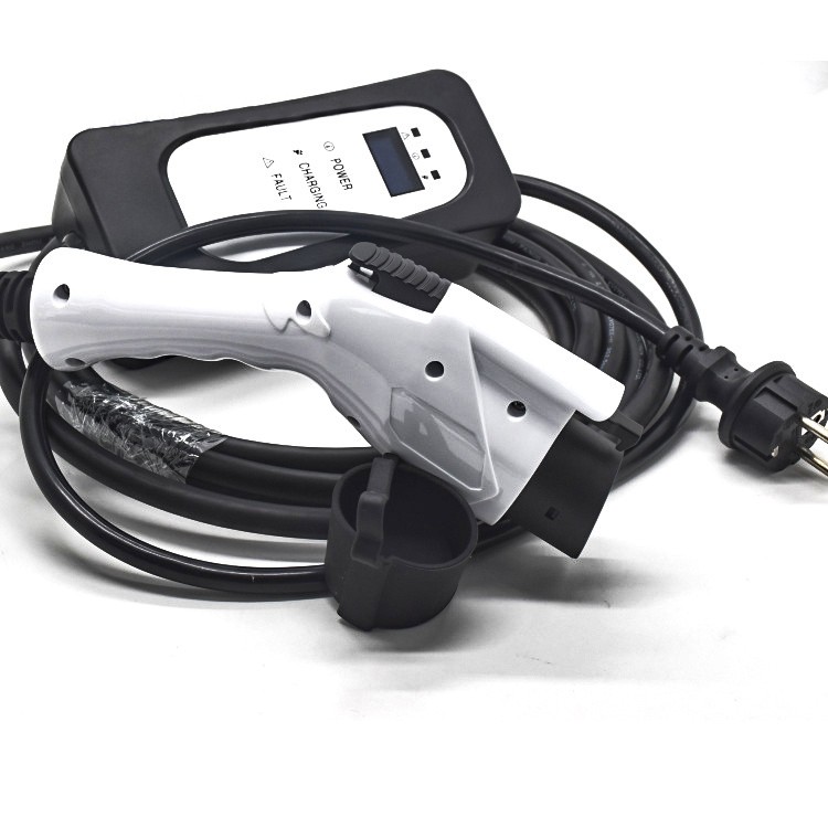 SAE J1772 Standards ISO AC 32A 110V Charging Plug Single Phase EV Charger Electric Car for Vehicle End