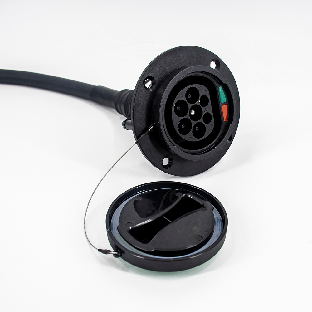 TESLA Type 2 Cable IEC 62196 to GB/T 20234 EV Charging Cable 1M Wall-mounted for Model X Model S Model 3