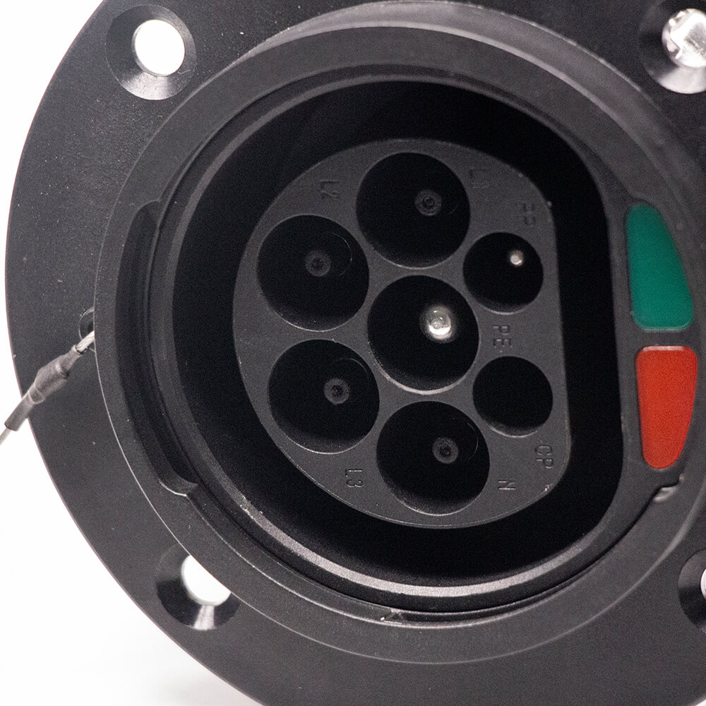 TESLA Type 2 Cable IEC 62196 to GB/T 20234 EV Charging Cable 1M Wall-mounted for Model X Model S Model 3