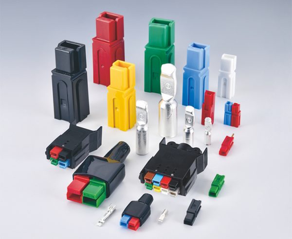 1 Way Forklift Battery Cable Connector 120A Green Plastic Quick Connect Disconnect Plug