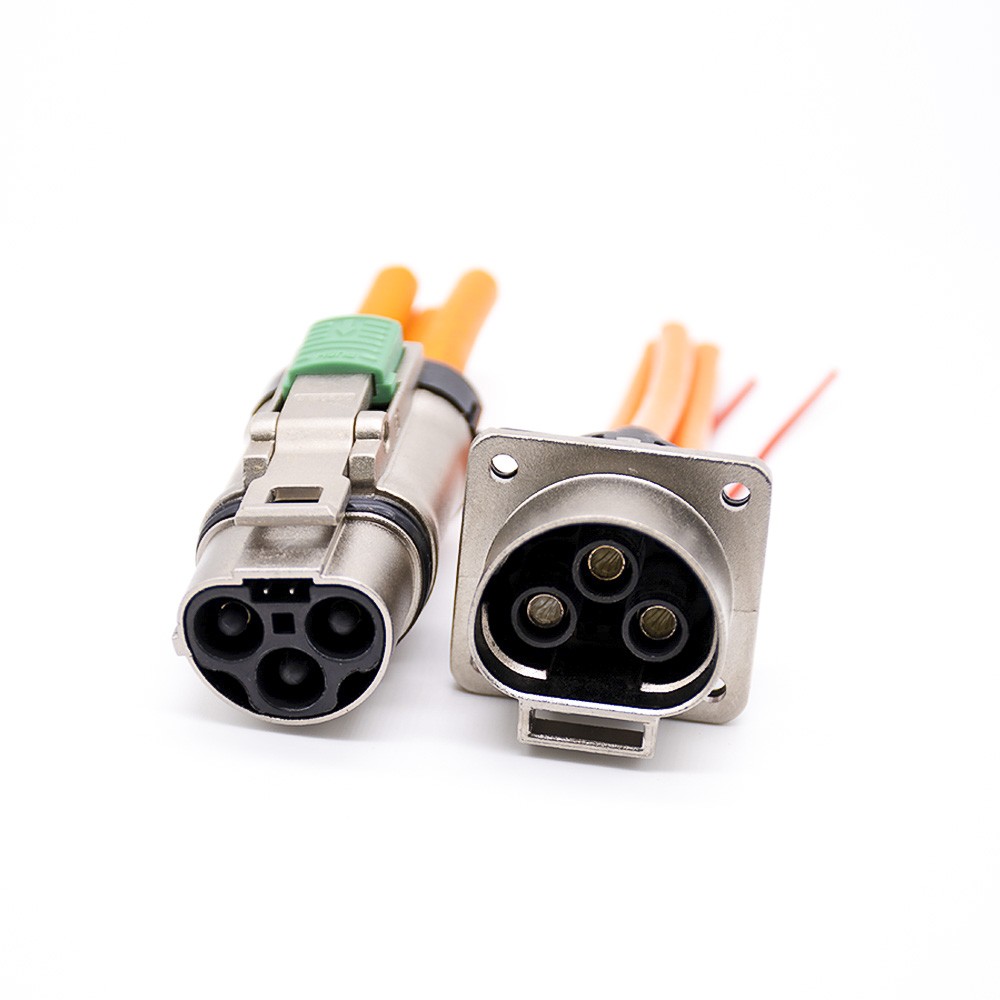 EV Battery Connector HVIL 3Pin 35A Socket & Plug For Power Solutions