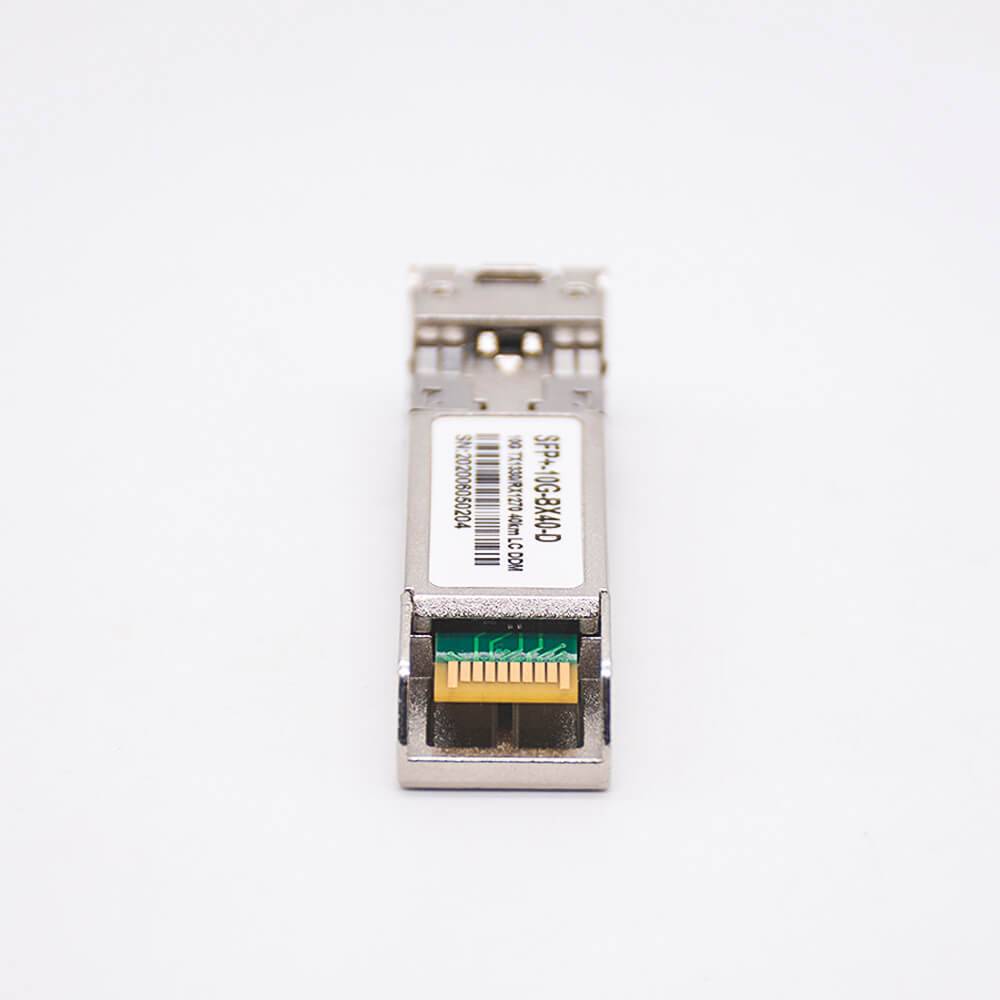 10G SFP+ Fiber Transceiver SMF BIDI LC Interface 40KM DDM TX1330/RX1270