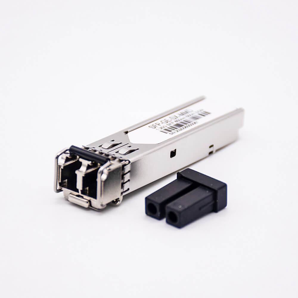 Duplex SFP Module MMF LC Interface 850nm 550M DDM 1.25G Optical Module