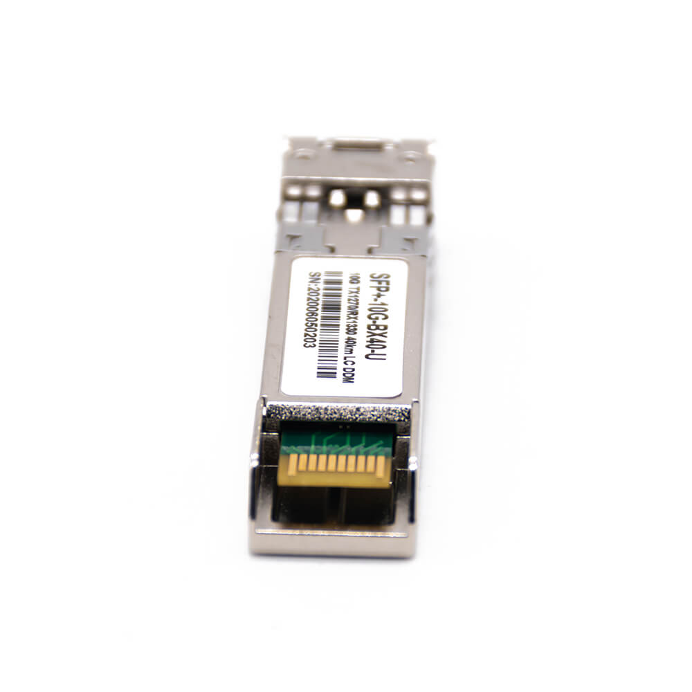 SFP+-10G-BX40-U 10G SFP+ T1270/R1310 40km DOM Simplex LC SMF Optical Transceiver Module