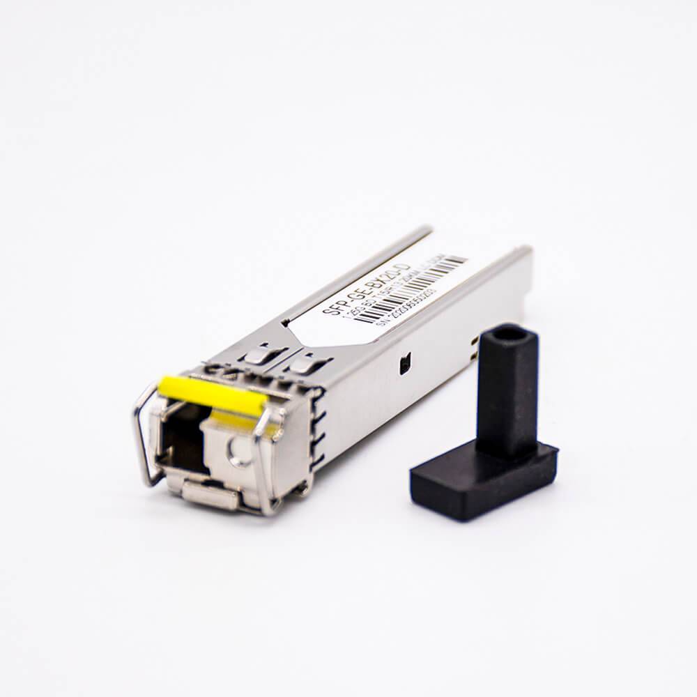 SFP BIDI 20KM LC Interface TX1550/RX1310 1.25Gbps DDM Single Module