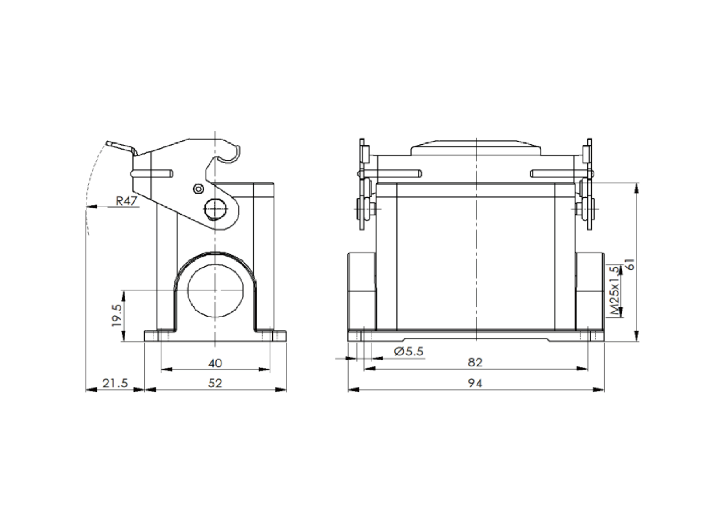 H10B-SM-1L-M25