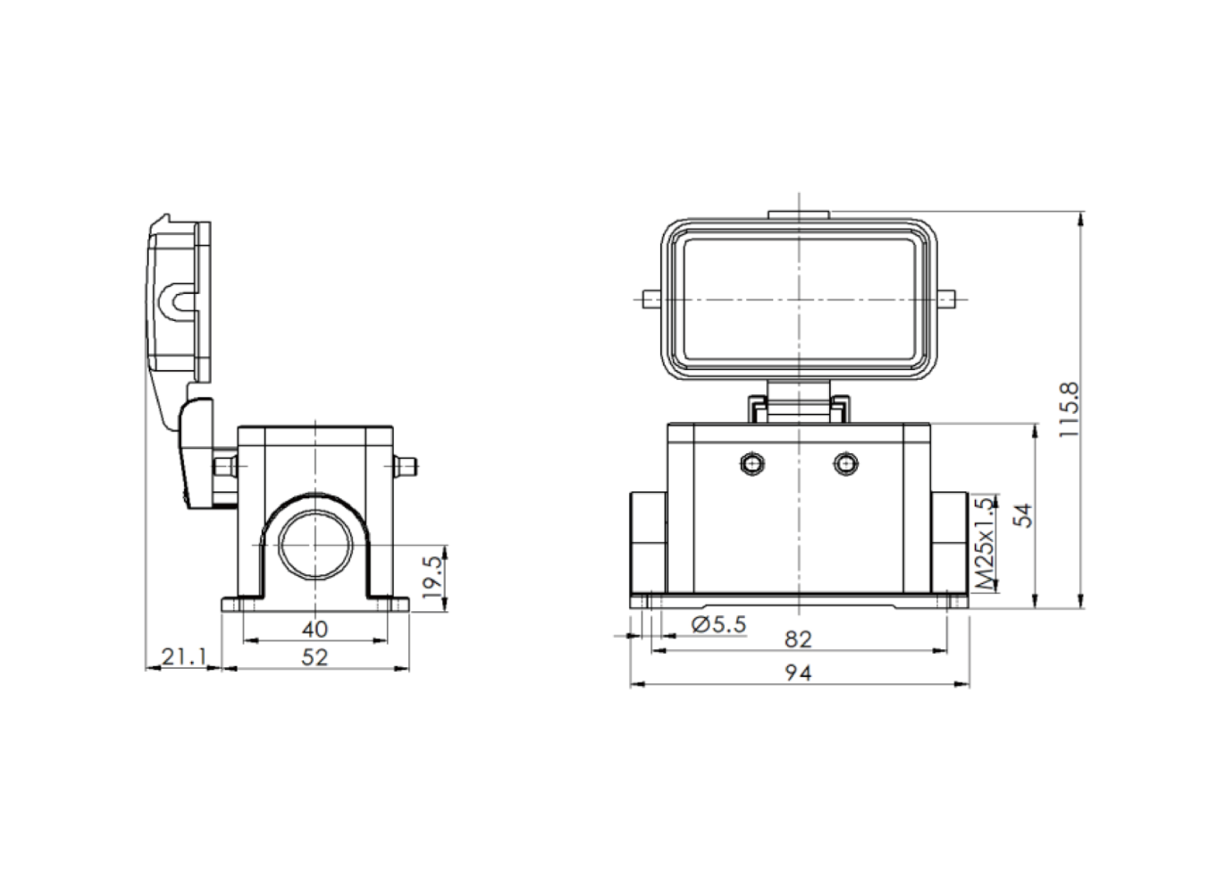 H10B-SM-4PR-PC-M25