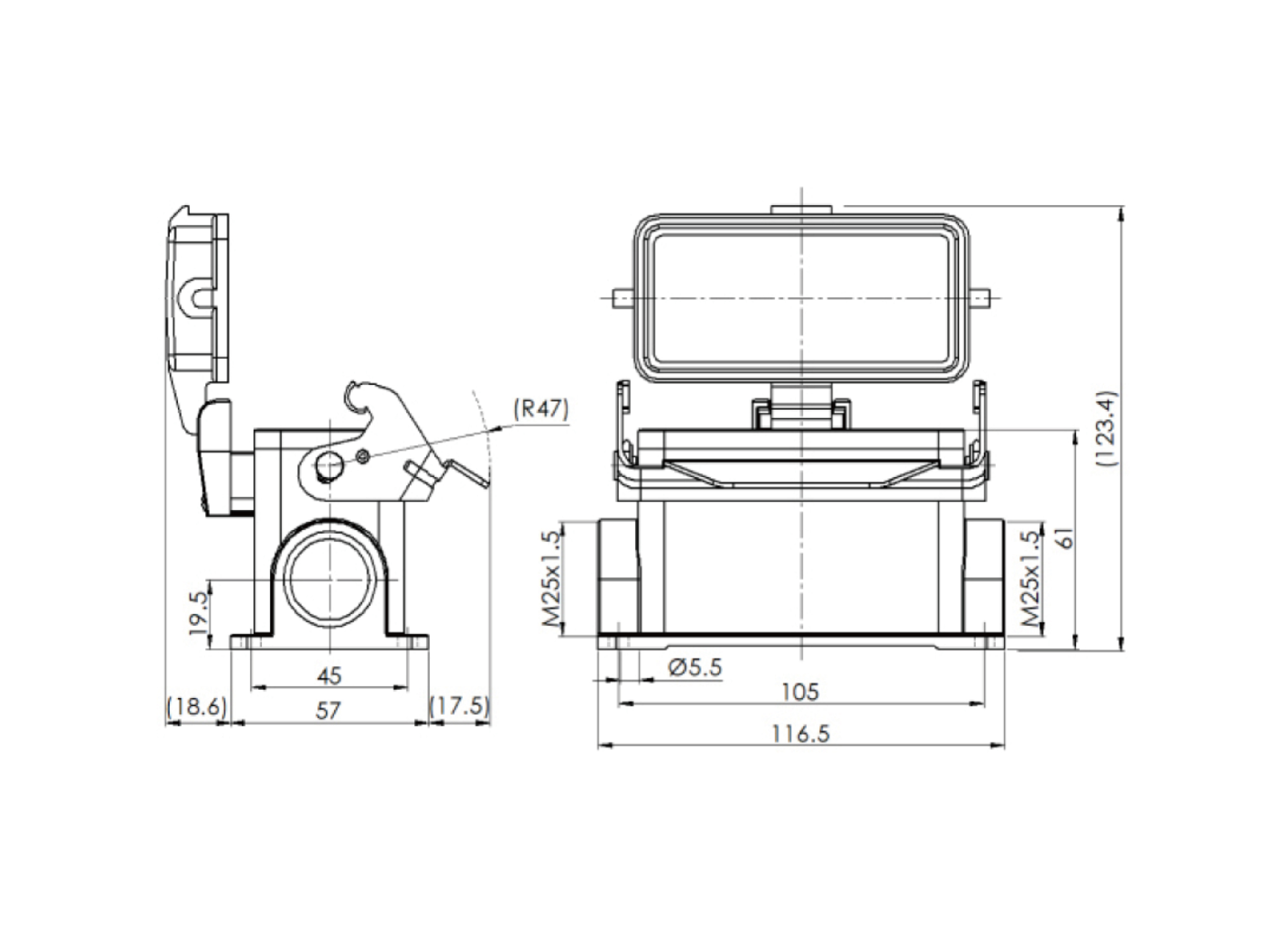 H16B-SM-1L-PC-2M25