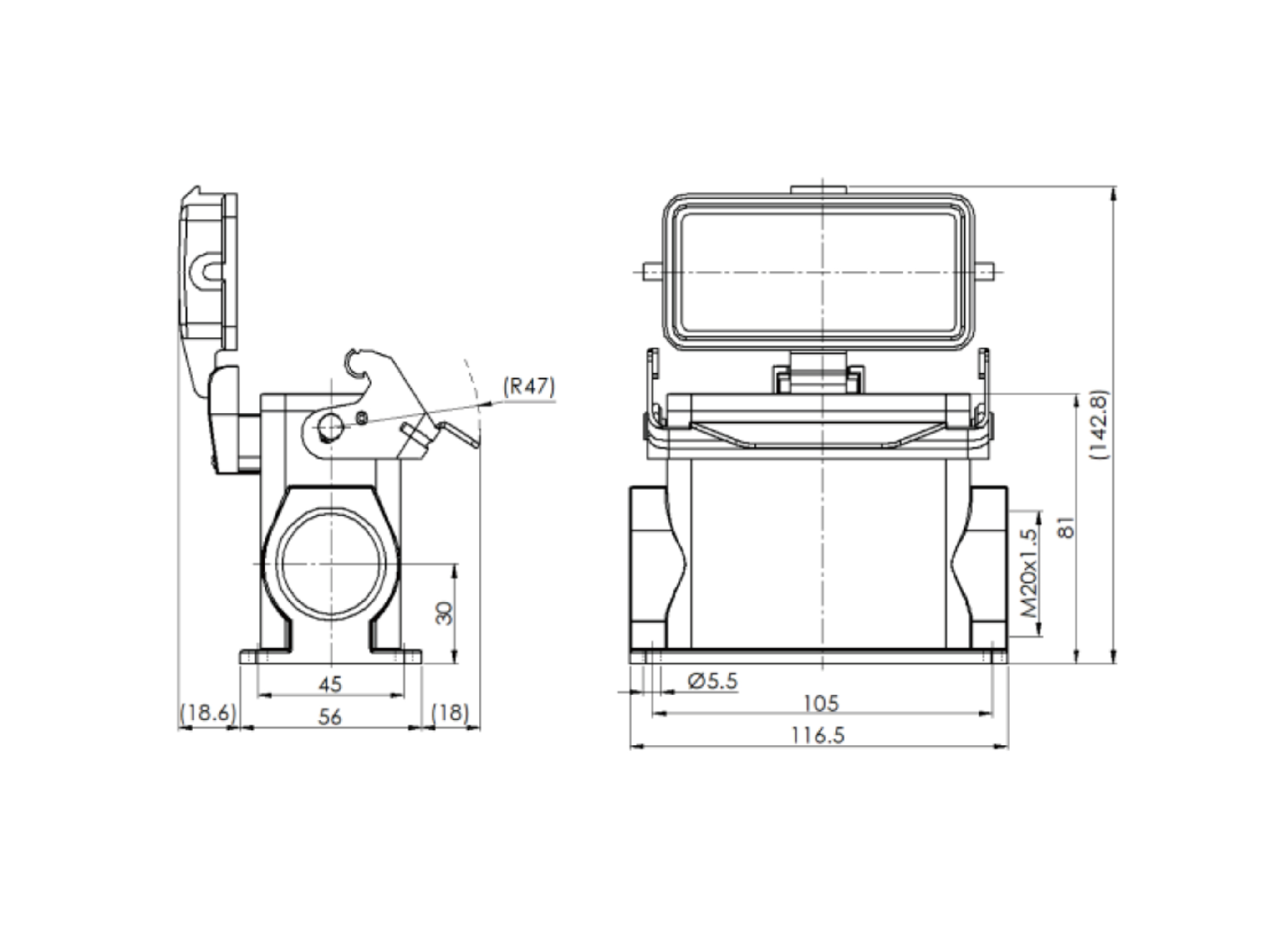 H16B-SMH-1L-PC-M20