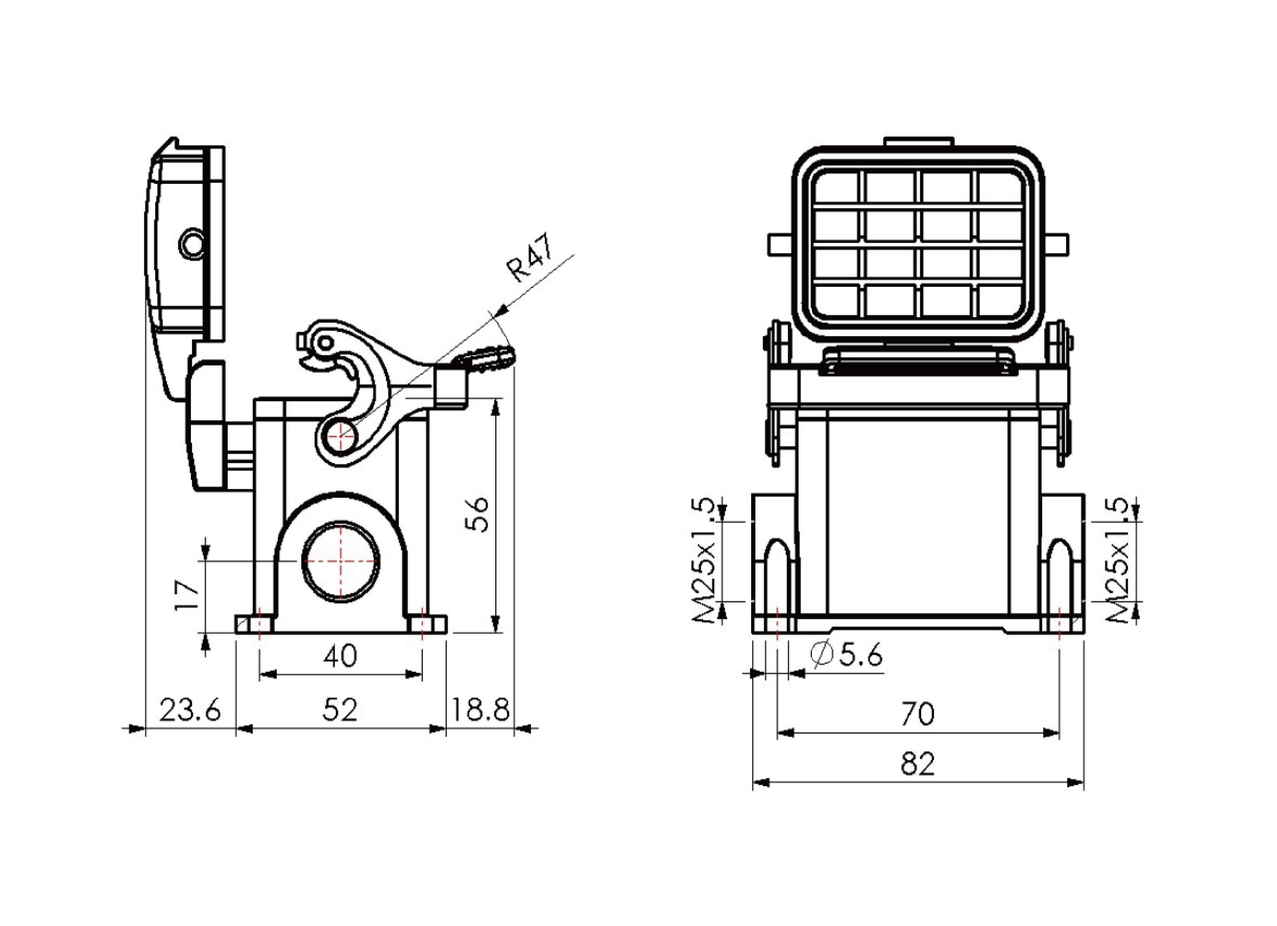 H6B-SM-1LS-PC-2M25