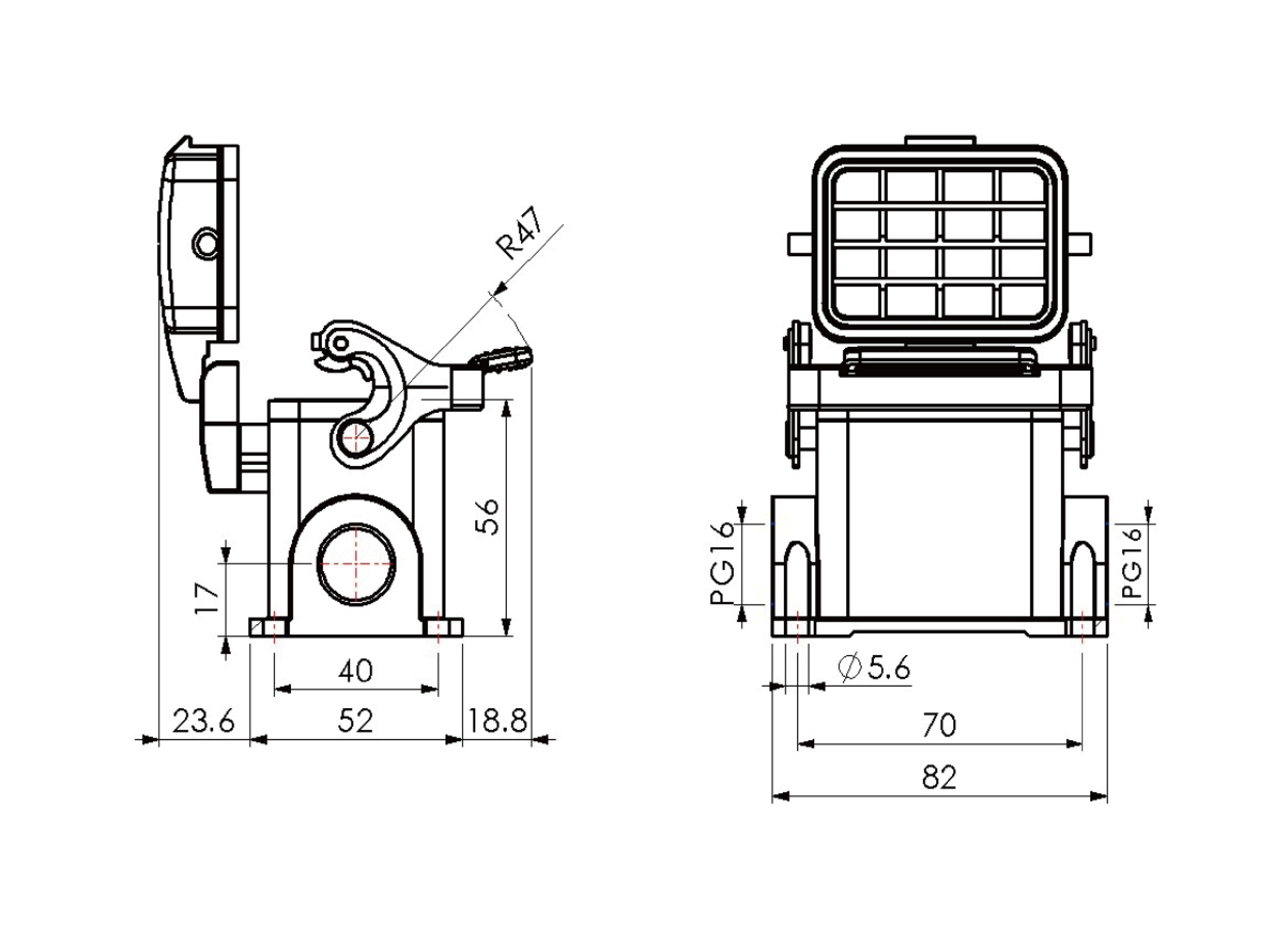 H6B-SM-1LS-PC-2PG16