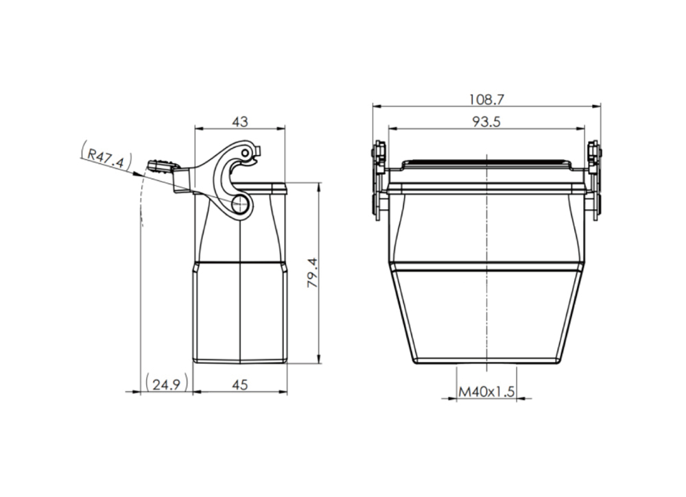 H16B-CTCH-1LS-M40