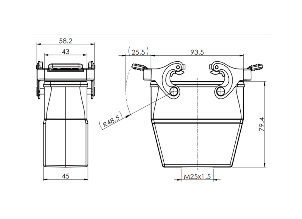 H16B-CTCH-2LS-M25