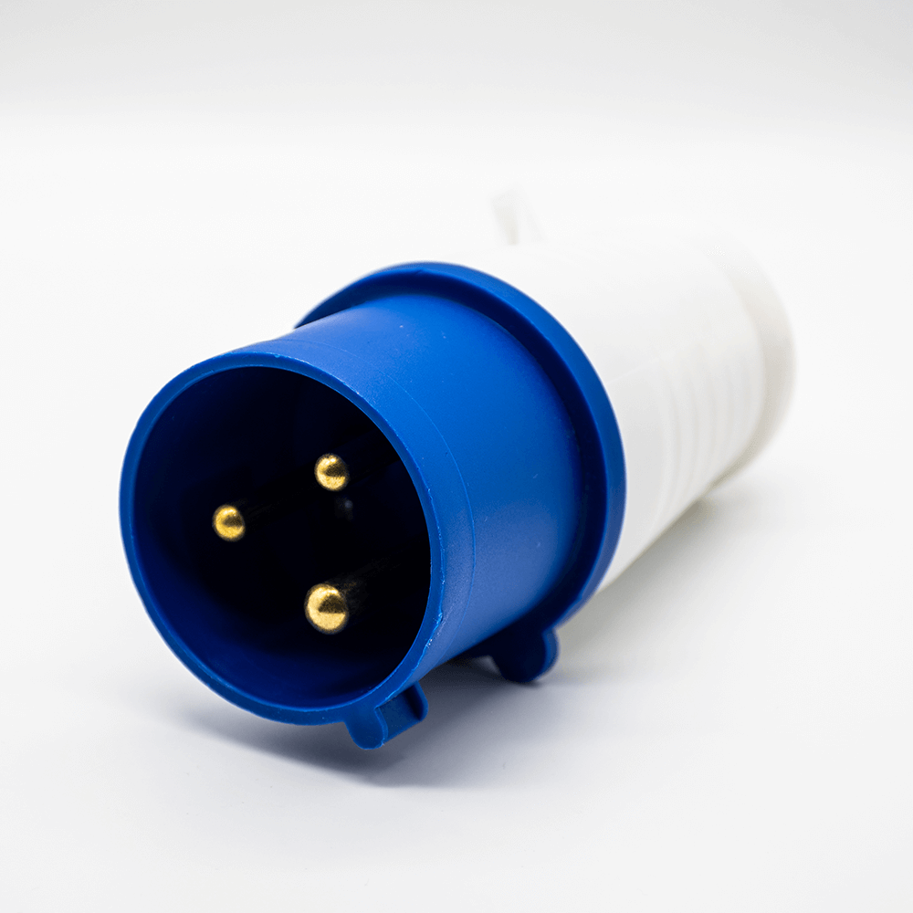 Industrial Connector Plug 3P 32A 220V-250V 2P+E 6h IP67