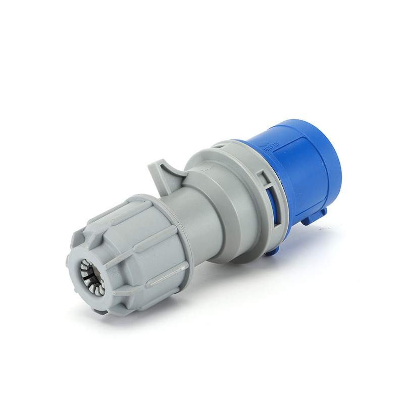 Waterproof Industrial Connector Plug 3Pin 32A 250V 2P+E IP44