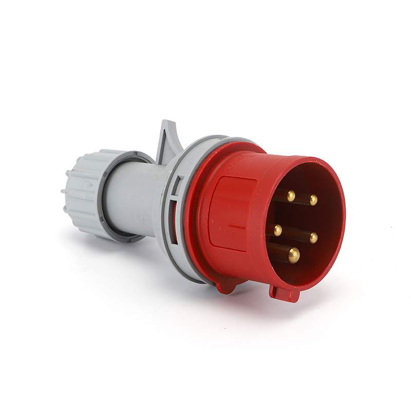 Waterproof Industrial Connector Plug 5Pin 16A 380-415V 3P+E+N IP44