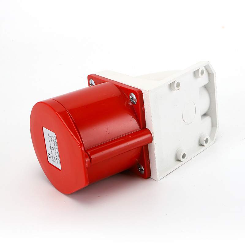 Waterproof Industrial Connector Socket 5Pin 32A 380-415V 3P+E+N IP44