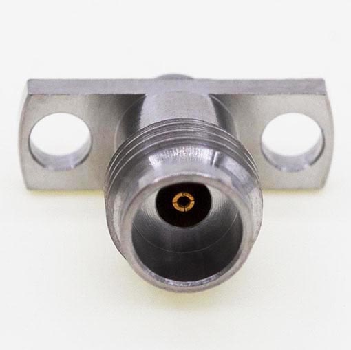 2.4mm Female Connector, 12.7 x 4.8mm / 0.50 x 0.19inch Bulkhead Flange 0.3mm / .012″ Pin