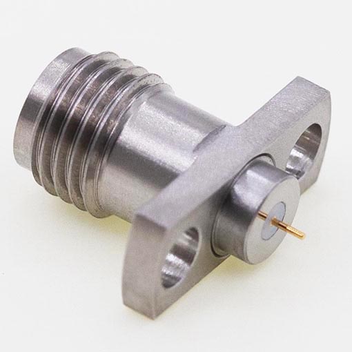 2.92mm Female Connector, 12.7 x 4.8mm / 0.500 x 0.190inch Flange 0.3mm / .012″ Pin