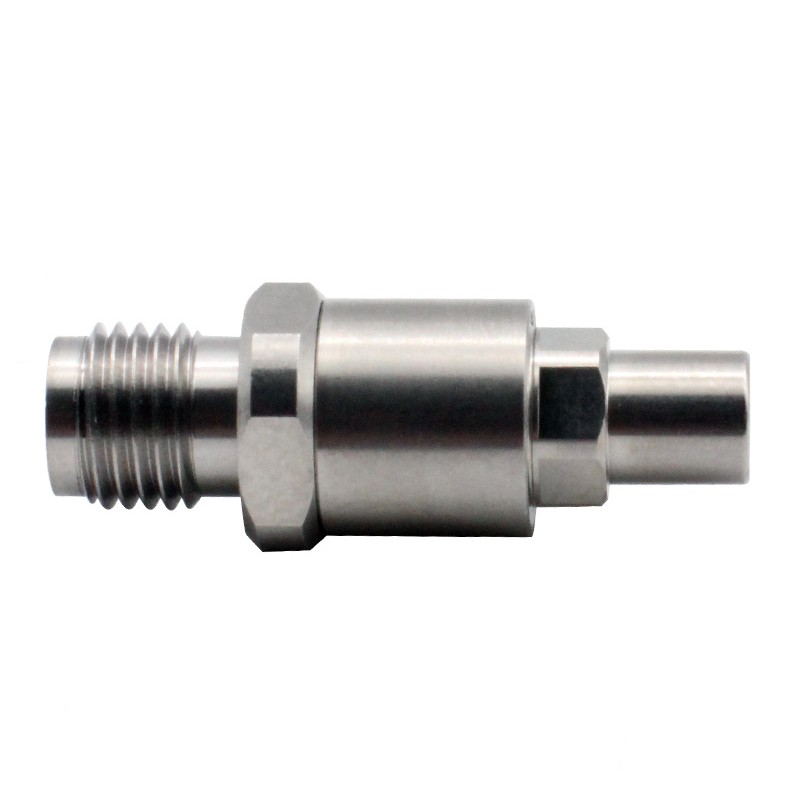 2.92mm Female Jack to SSMP Male Plug Coaxial Adapter Stainless Steel Connector 40GHz High Frequency GPPO