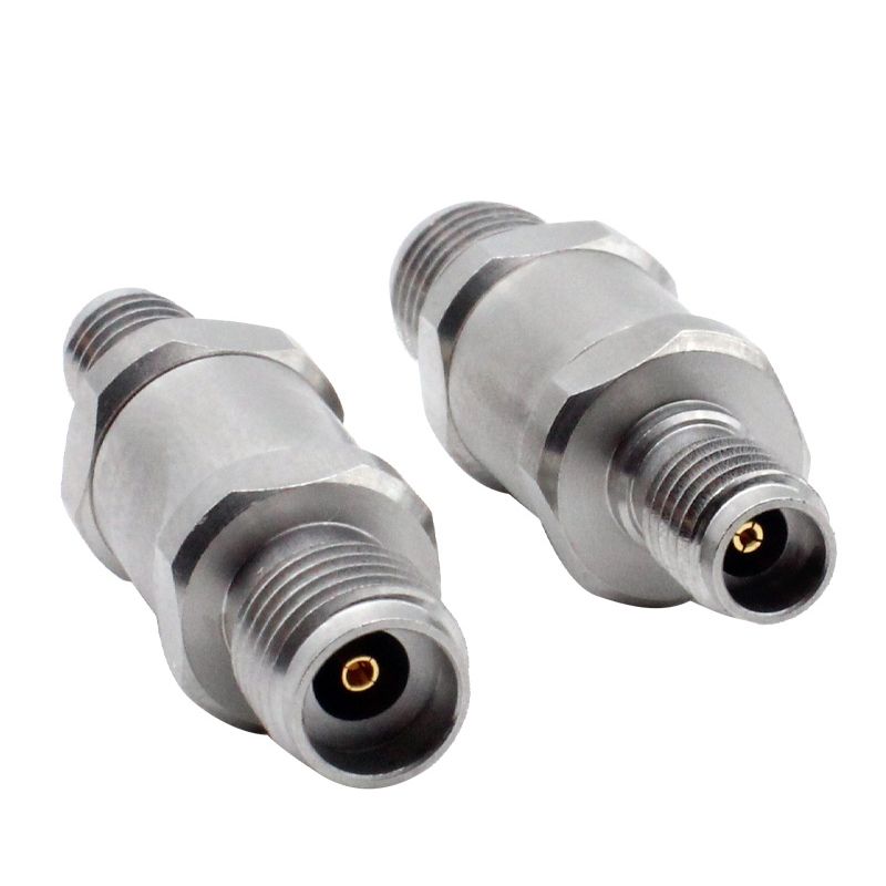 2.92MM Female to SSMA Female Coaxial Adapter Stainless Steel 40GHZ Tester Connector