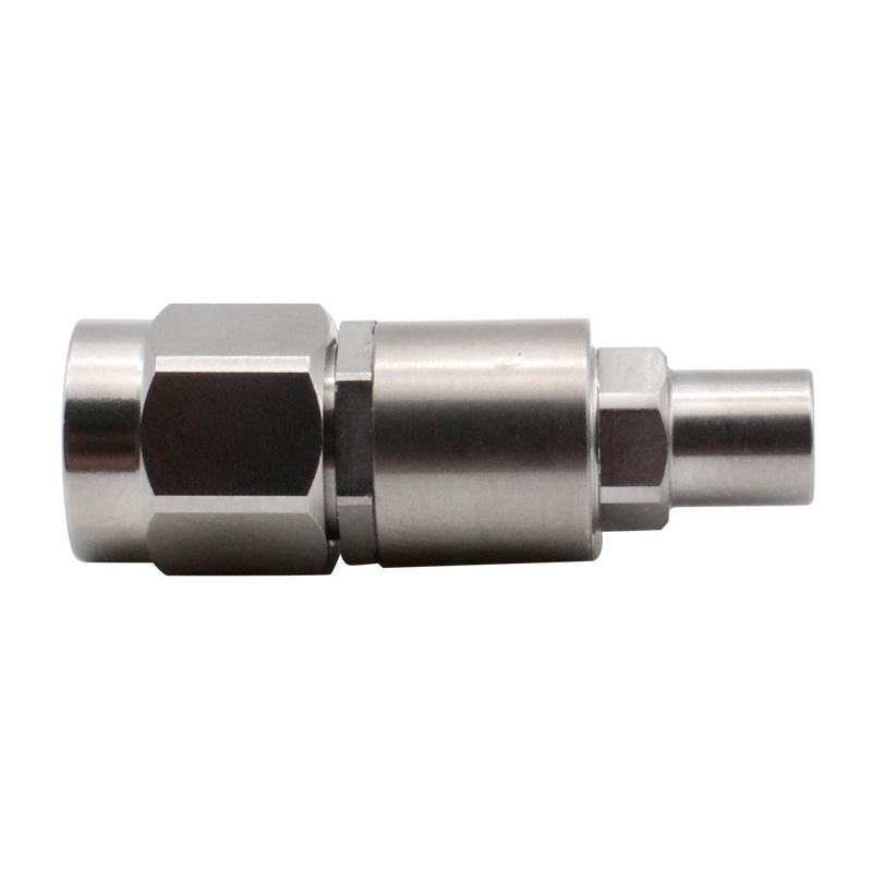 2.92mm Male Plug to SSMP GPO Male Stainless Steel Adapter DC-40GHz