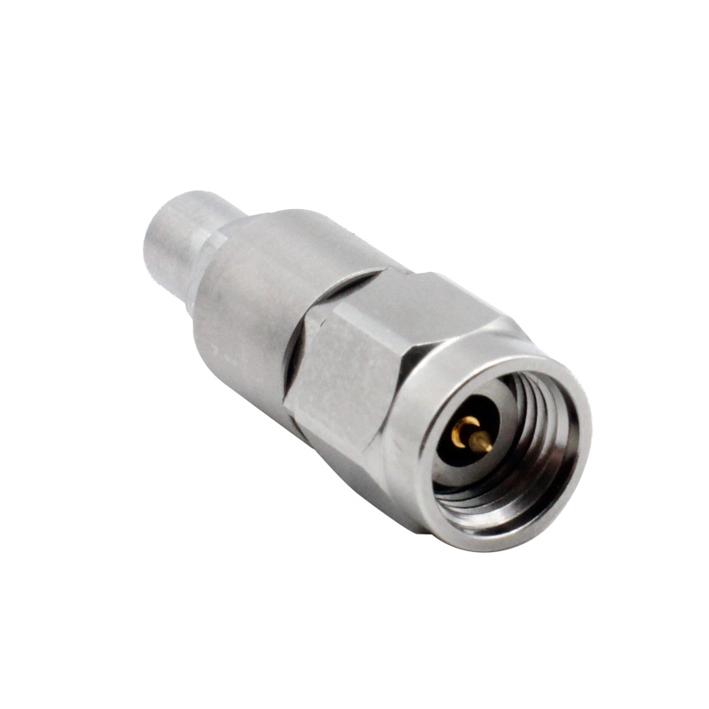 2.92mm Male Plug to SSMP GPO Male Stainless Steel Adapter DC-40GHz