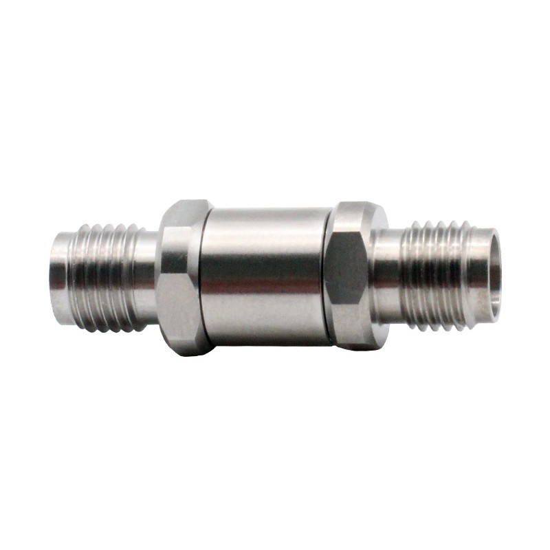 3.5mm Female Jack to 2.92mm Female Jack Coaxial Adapter 26.5GHz Stainless Steel High Frequency Connector