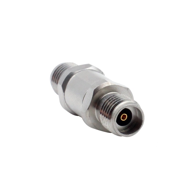 3.5mm Female Jack to 2.92mm Female Jack Coaxial Adapter 26.5GHz Stainless Steel High Frequency Connector