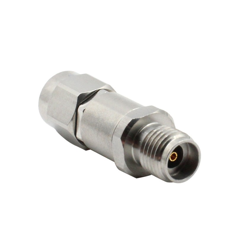 SMA Male Plug to 2.92mm Jack Female Stainless Steel RF Coaxial Adapter DC-18GHz