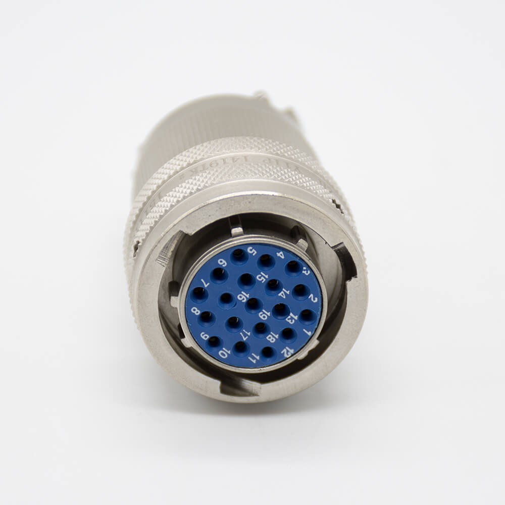 Y11P Plug&Socket 19Pin Panel Mount 14 Shell Size Aluminum alloy Female Butt-jiont Male Straight Bayonet Coupling Connector