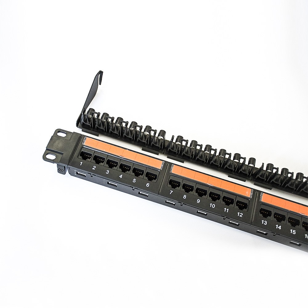 110 Dual IDC Cat5e Patch Panel Panels 24 Ports 19''1U UTP