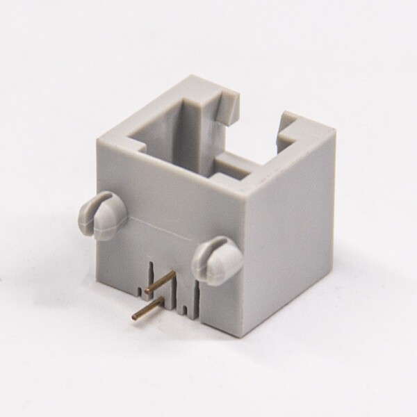 Modular Connector RJ11 Right Angled 6p2c PCB Mount Plastic